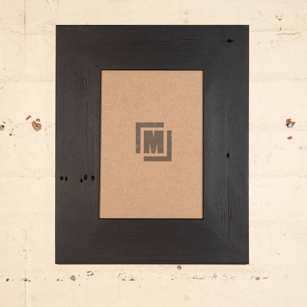 Wide Black Picture Frames. Made in Melbourne, Australia. Sustainable