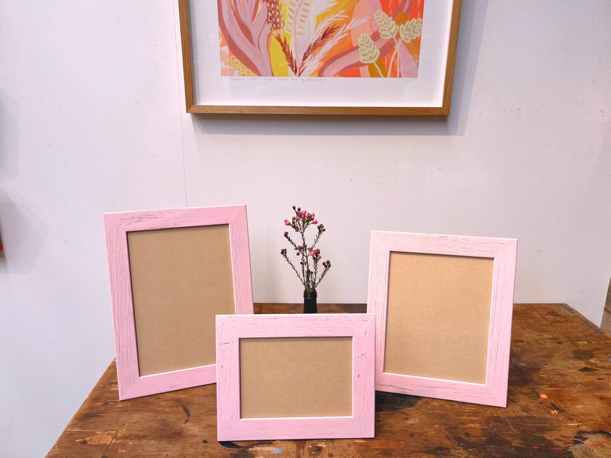 Pink Photo Frames | Limited Edition Pink Frame & Pink Picture Frame Decor in Australia