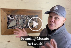 Picture Frame For Mosaic Artwork