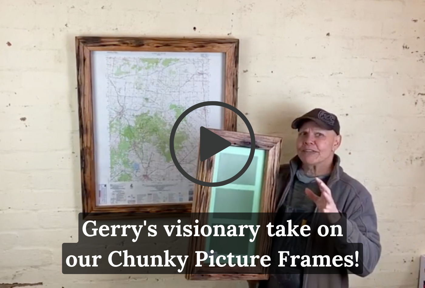 Embracing recycled timber: Gerry's visionary take on our Chunky Picture Frames!