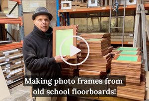 Tasmanian Oak Flooring Picture Frames, Australia