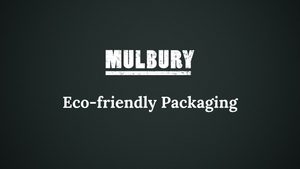 Biodegradable, Compostable and Recyclable Packaging video by Mulbury