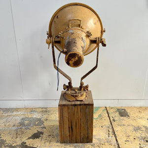 Industrial vintage light with stand, Sydney, Australia