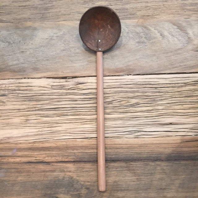 Very long wooden spoon for serving and cooking. Eco wooden spoon. 