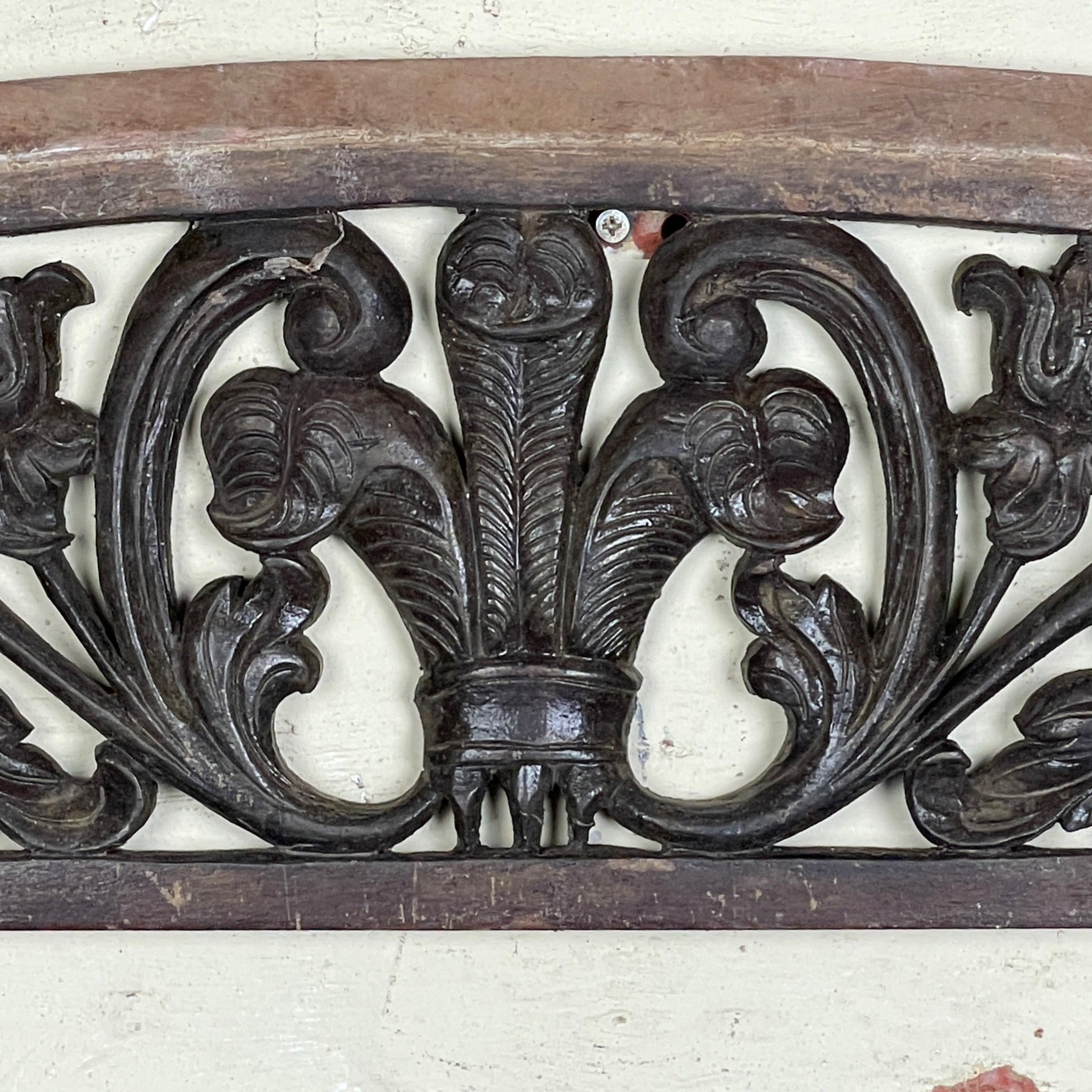 Natural hard carved timber wall decorations from India