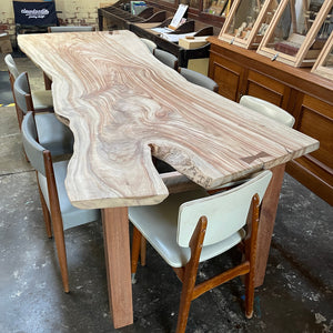 Recycled hardwood table, Melbourne Australia. Rustic table. 