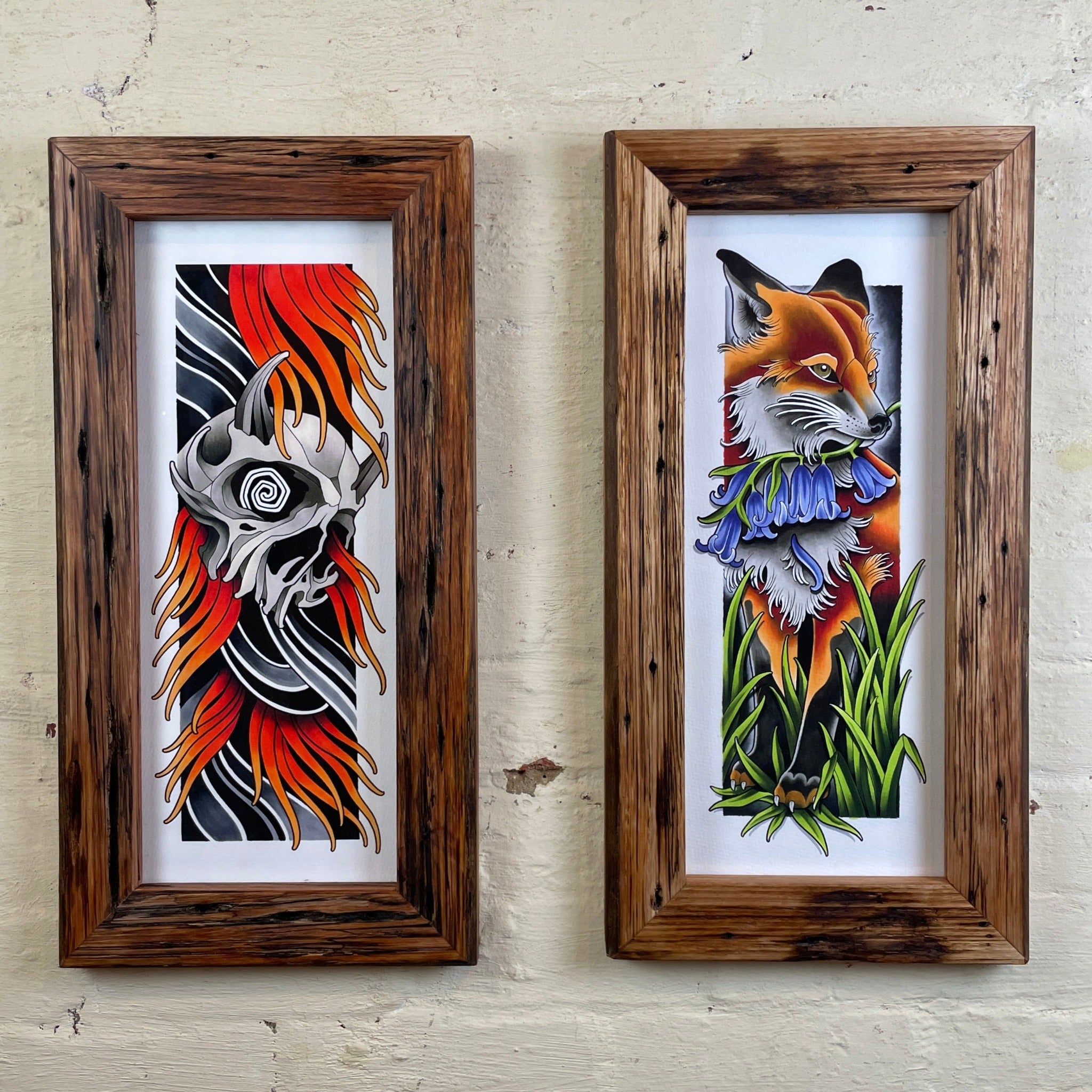 Chunky custom made wooden picture frames, eco-friendly, Australia. 
