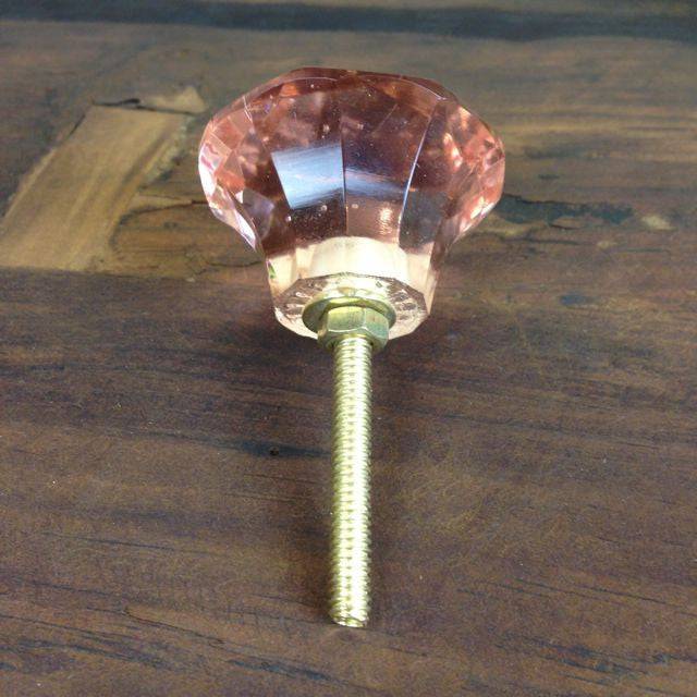 Cupboard hand with long screw