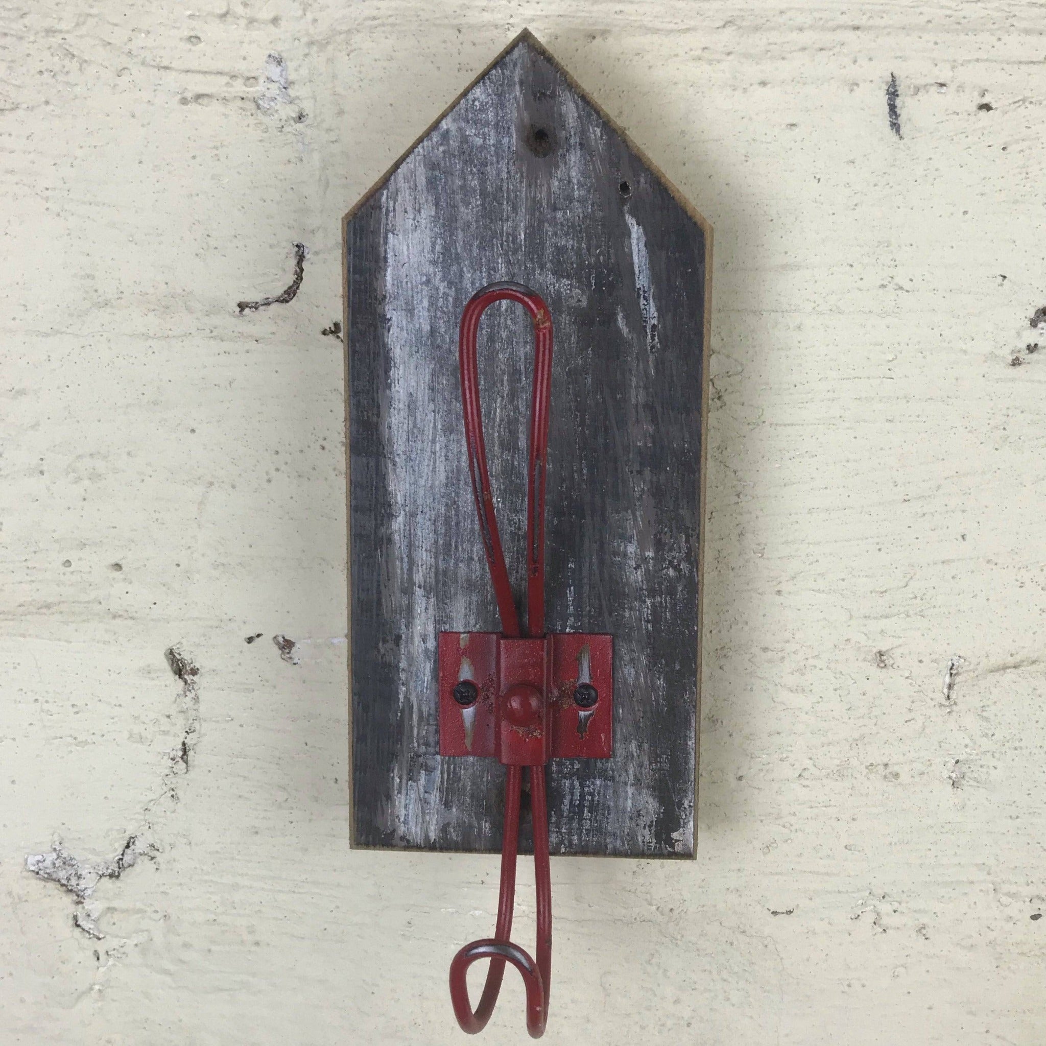 Red hook recycled wood coat rack