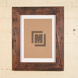 timber picture frames with a rustic style, wall frames with borders