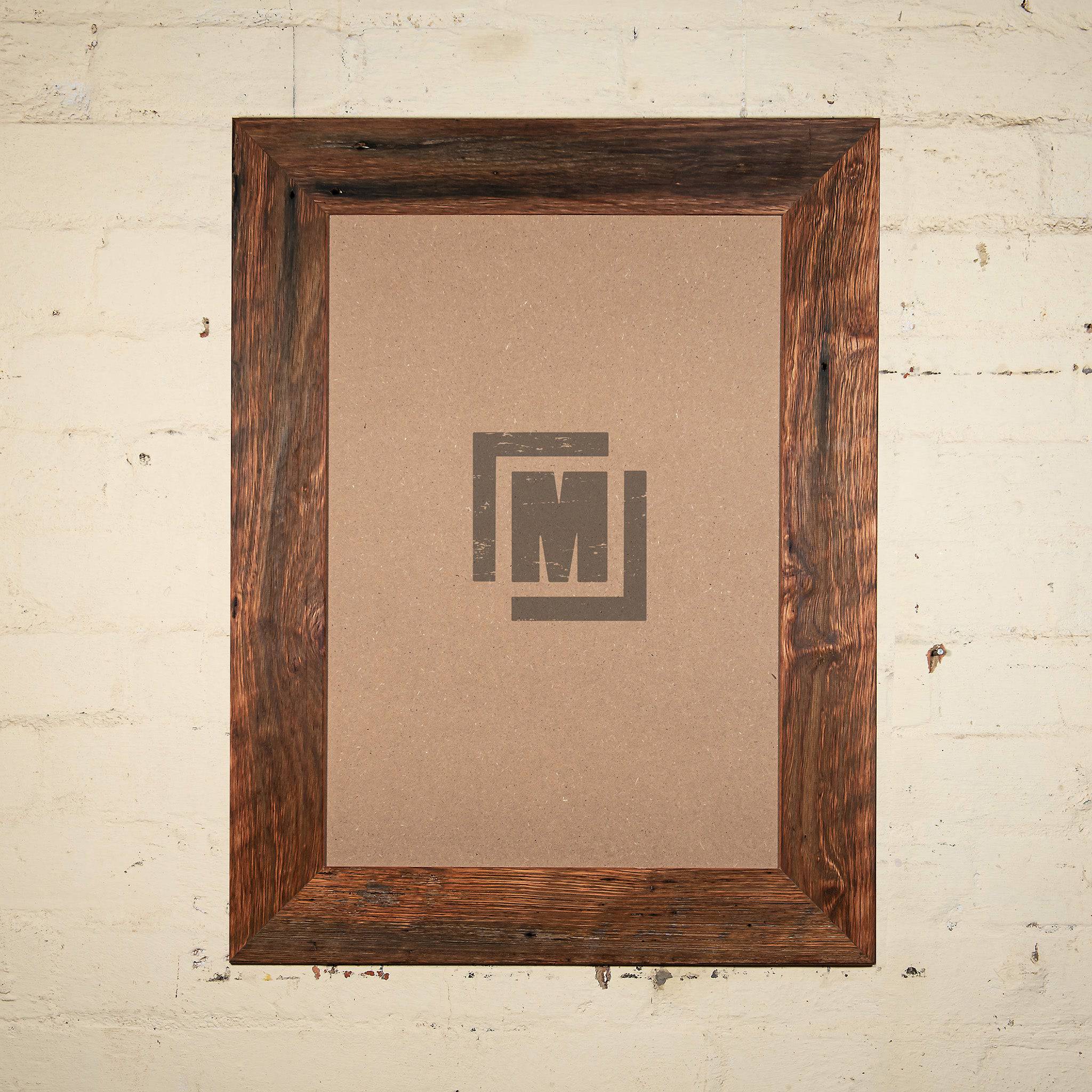 16 x 20 Large wide timber photo frame, hand made in Australia for Mountain Ash timber. 