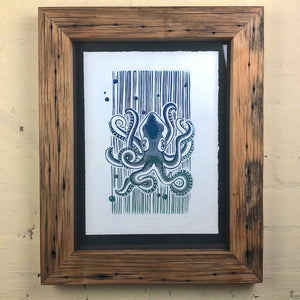 Hand made eco friendly ethical picture wooden picture frame by Mulbury