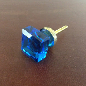 Blue cupboard handle, Australia